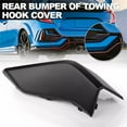 thumbnail image 4 of Rear Tow Hook Cover Cap for 2016-2021 Honda Civic Hatchback Quality Replacement, 4 of 7