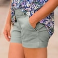 thumbnail image 5 of Afdoent Shorts For Women Casual Loose Fit Summer Breathable Blend Elastic Waist Comfortable Shorts With Pockets For Ladies Beach Vacation, 5 of 8