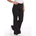 thumbnail image 2 of Free People Womens Attitude Flare Casual Jogger Pants, Black, Medium, 2 of 3