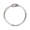 thumbnail image 2 of 10pcs 65mm Articulated Buckle Rings for Albums Scrapbooks (Silver), 2 of 8