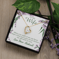 thumbnail image 6 of To My Wife When You Smile at Me Forever Necklace w Message Card, 6 of 20