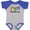 Heather and Royal, variant on Inktastic Merry Christmas Rainbow Holiday Lights Boys or Girls Baby Bodysuit