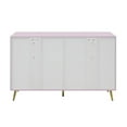 thumbnail image 4 of Acme Furniture Gaines Dresser, Pink High Gloss Finish, 4 of 11