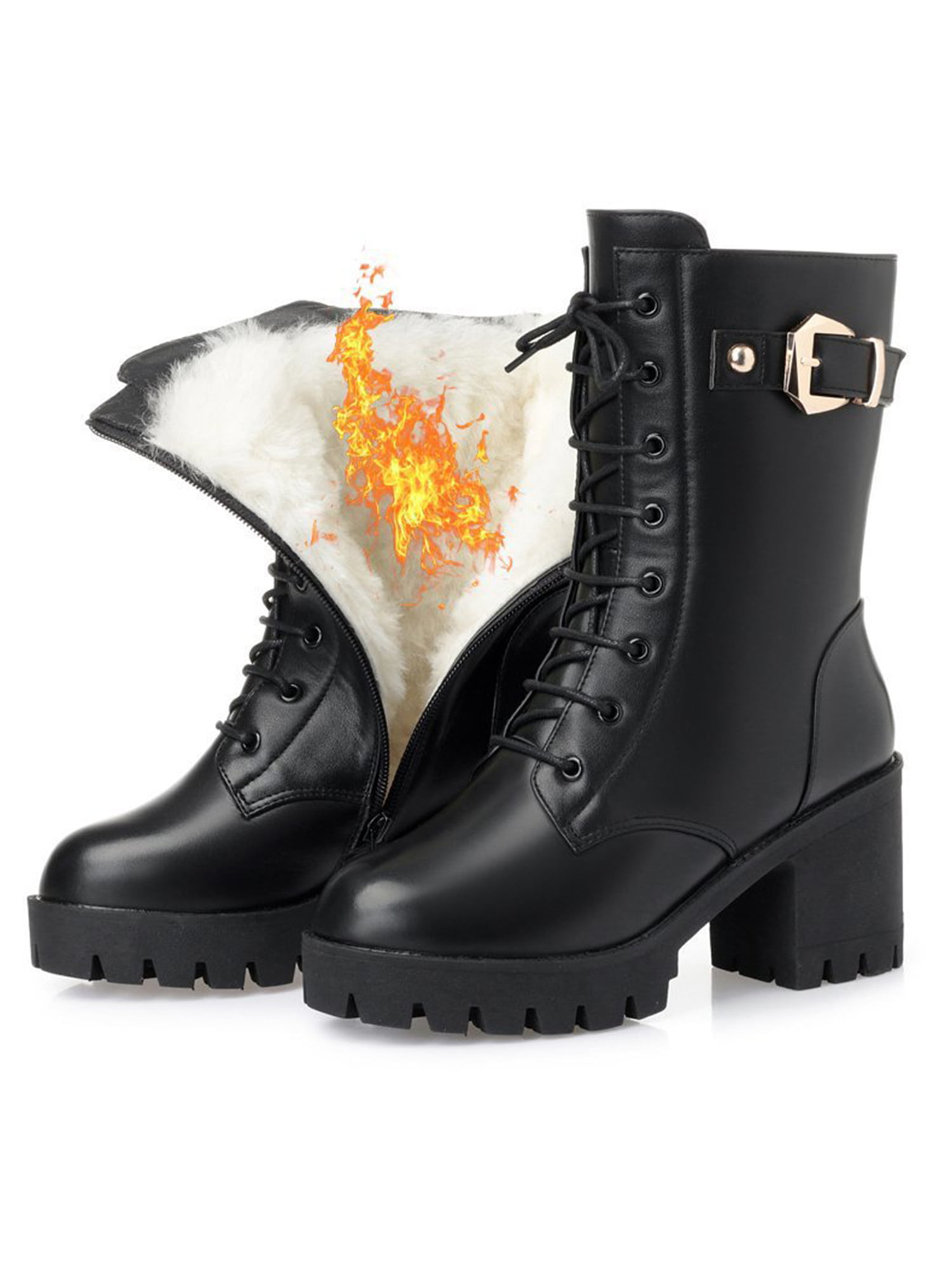 12 Ways to Style Heeled Combat Boots - wikiHow Life