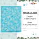thumbnail image 2 of Tela de organza plateada con estampado de copos de nieve (4 yardas) - Tela transparente de nailon azul cielo con estampado navideño de copos de nieve (59,1 pulgadas de ancho), 2 of 9