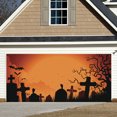 thumbnail image 5 of Fondo de garaje para Halloween decoración colgante Xihbxyly tapiz decorativo personalizado, 5 of 5