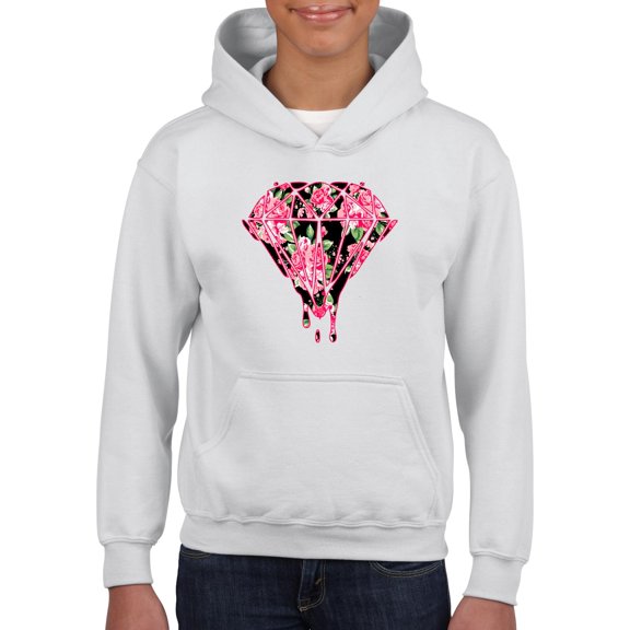 IWPF - Big Girls Hoodies and Sweatshirts - Diamond