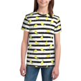 thumbnail image 3 of Wukai Lemon_1 Youth Unisex Short Sleeve T-Shirt for Boys, Girls, Teens, and Kids-X-Small, 3 of 7