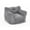 Gray, variant on Pamapic Bean Bag Chair with Corduroy Cover and Armrests, Lazy Sofa for Living Room