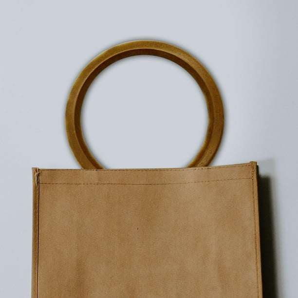 Steam Deck WADORN Asas De Madera En Forma De D Para Hacer Bolsos