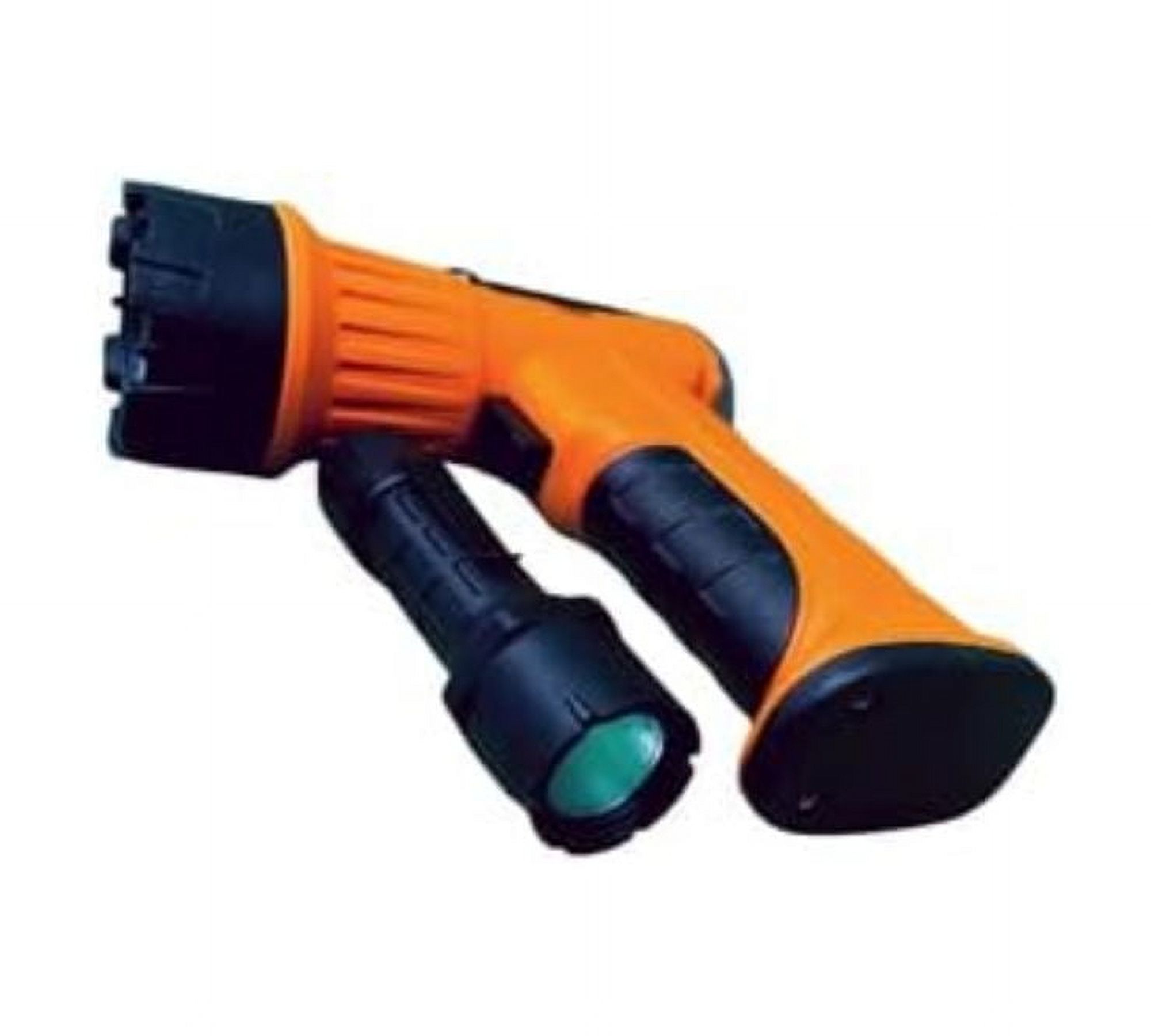 Mini projecteur LED rechargeable de 800 lumens et lampe de poche à piles - Source de lumière polyvalente, rechargeable et résistante à l'eau pour une utilisation en intérieur et en extérieur (1 pile A