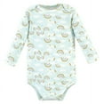 thumbnail image 4 of Hudson Baby Cotton Long-Sleeve Bodysuits, 3-Pack, Newborn- 24 Months, 4 of 5