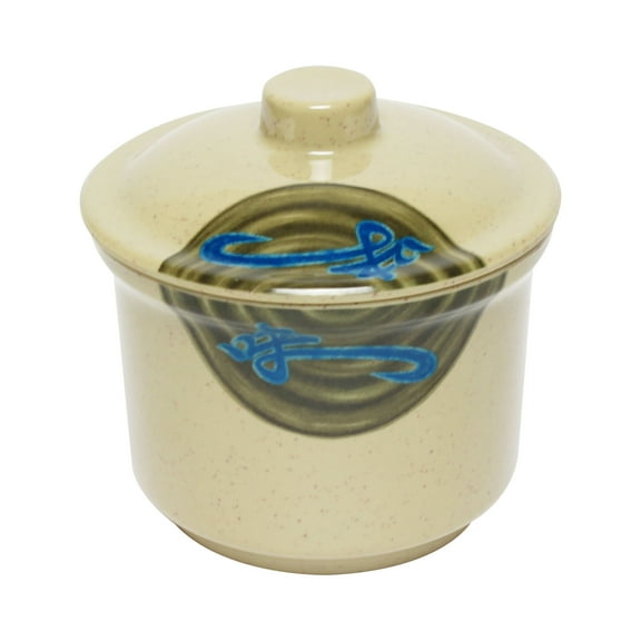 Excellante Wei Melamine Dinnerware Collection 14 Oz, 4 1/4" Special Bowl W/ Lid, Comes in Dozen