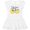 AA-White, variant on Inktastic Sweet & Sour with Sparkles Girls Baby Dress