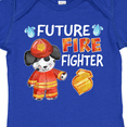 thumbnail image 4 of Inktastic Future Fire Fighter with Cute Dalmatian Dog Boys or Girls Baby Bodysuit, 4 of 5