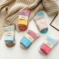 thumbnail image 7 of Uooqdmx 5 Pairs Winter Accessories for Women, Casual Socks for Women, Soft Socks for Women, Thick Socks Women, Fleece Socks, Multi-color One Size, 7 of 7