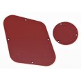 thumbnail image 1 of KAISH Red 3 Ply LP Rear Control Plate Switch Plate Cavity Cover For Epi Les Paul, 1 of 4