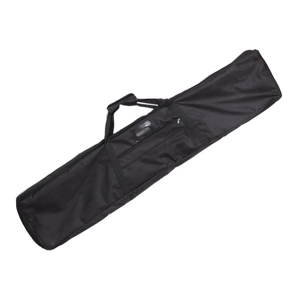 WEUVEB Canvas Shoulder Pouch Black Comfortable Washable Recurve Bow Storage Bag