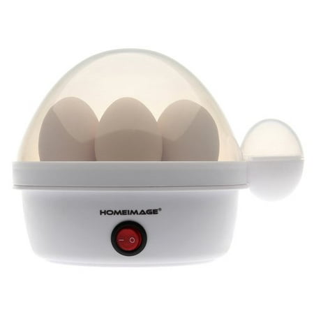 HOMEIMAGE Electric 7 Egg Boiler/Cooker with Stainless Steel Tray & Body - HI-200APP