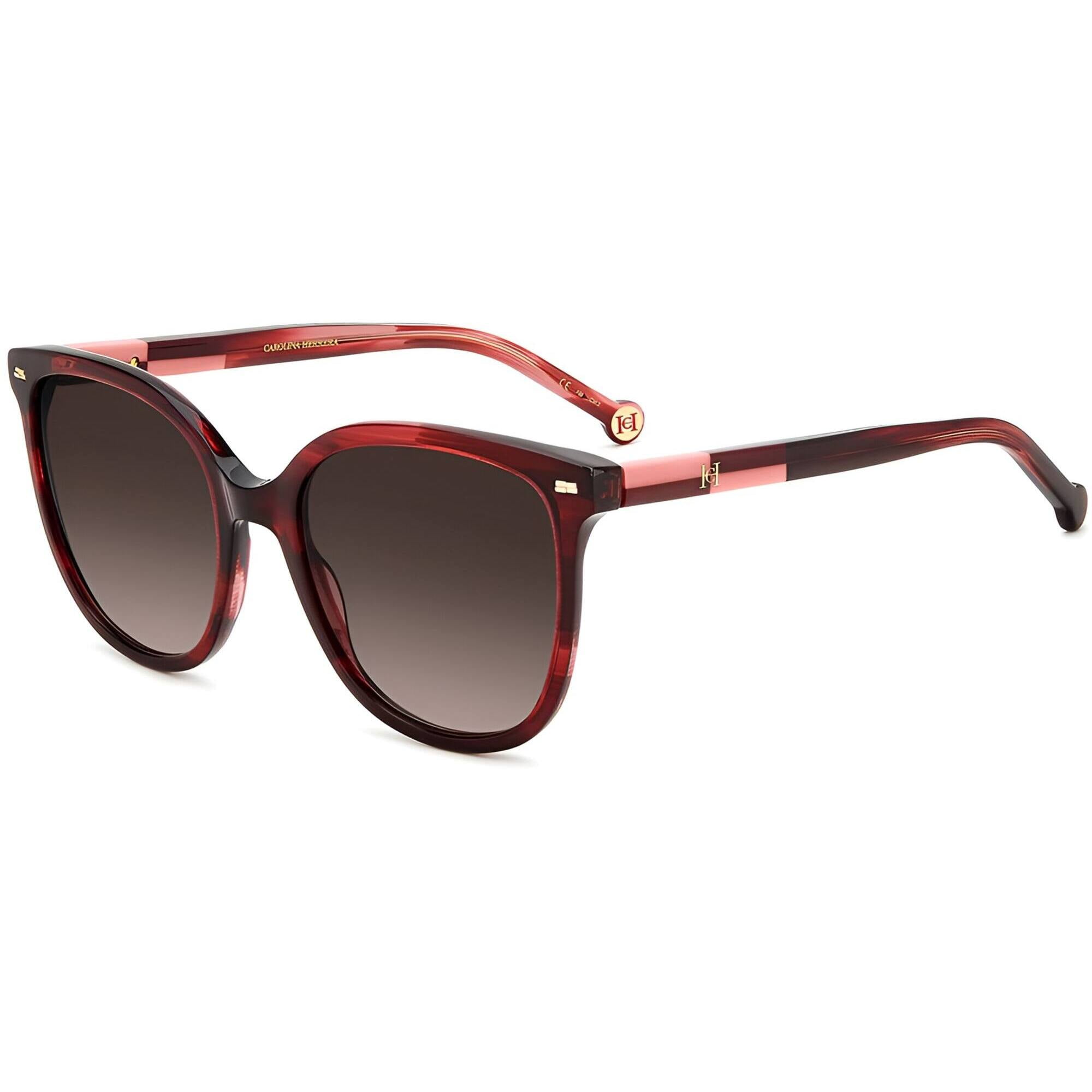 NEW CAROLINA HERRERA SUNGLASSES GOLD/GRAY WOMEN EYEWEAR CH 0034/S 0J5G 9O Carolina Herrera CH 0006 J5G Gold Eyeglasses  main image 3