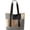 Colorful-1, variant on CoCopeaunt Women Trendy Color Contrast Grid Hobo Tote Bag Retro Canvas Shoulder Bag Satchel Big Capacity
