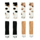 thumbnail image 2 of Sonducket 4 pares de calcetines de invierno, calcetines portátiles suaves y cómodos, calcetería, accesorio de calzado para el hogar, sala de estar, Medias Sonducket AP013271-01, 2 of 6