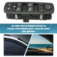 thumbnail image 6 of 68084001AD 68084001AC 68084001AB Car Master Power Window Switch for Dodge Journey 2011-2016, 6 of 6