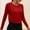 Red, variant on WCJM Womens Upf 50 Uv Shirt Long Sleeve with Thumb Holes Workout Sun Shirt Quick Dry Athletic Hiking Running Top Women's Long sleeve T-shirt