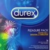 Durex Pleasure Pack, Assorted Premium Lubricated Condoms, 36 Count