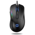 thumbnail image 1 of Ratón Gamer G90 - 7 Botones Programables, 4 Niveles DPI (800-3200), Luz RGB de 6 Colores, Diseño Ergonómico, Plug & Play - Color Negro, 1 of 6