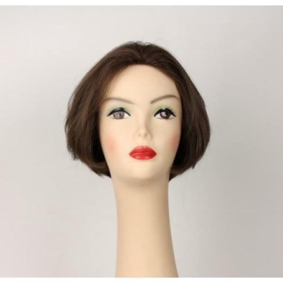 European Human Hair Freeda Wig Chestnut Brown Dorothy Size Large