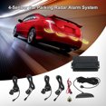 thumbnail image 4 of Amdohai Car Auto Kit de Radar de Stationnement à 4 Capteurs Système de Radar de Recul de Voiture Système de Radar de Stationnement de Recul de Voiture avec Affichage Numérique LED, 4 of 8