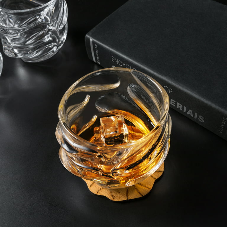 Kemstood Whiskey Glasses for Men  Set of 4 (7.7 Oz) - Weighted & Durable  Rocks, Unique Square Glasses for Whisky, Bourbon - Stylish & Sturdy Whiskey  Gifts for Men - Aesthetic Old Fashioned Glasses - Yahoo Shopping