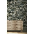 thumbnail image 2 of Moroccan Inspired Architectural Design Wallpaper R8284, 2 of 3