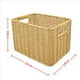 thumbnail image 4 of 2X Cesta de Almacenamiento Cesta de Mimbre de RatáN Tejida una Mano Caja Organizadora de Escritorio Arreglo de Varios ArtíCulos Cesta Anidada S, 4 of 4