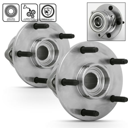 2 x 515006 Front Wheel Hub Bearings For 1994-1999 Dodge Ram 1500 4WD 4x4 (Best Tires For Ram 1500 4x4)