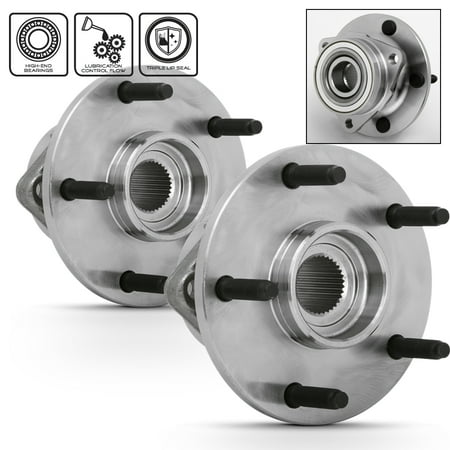 2 x 515006 Front Wheel Hub Bearings For 1994-1999 Dodge Ram 1500 4WD 4x4 (Best Bearings For Cruising)