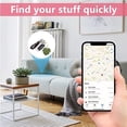 thumbnail image 2 of Leather Keychain for Airtag, Cute Protective Keychain Holder Compatible with Apple Air Tag,GPS Case Cover for Keys, 2 of 7