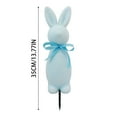 thumbnail image 4 of 14'' Easter Bunny Ground Insert Decorations, Outdoor/Indoor Festive Bunny Decor for Porch, Garden, and Lawn, for Easter and Spring Celebrations, 4 of 7