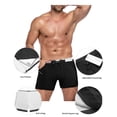 thumbnail image 5 of COOFANDY Swim Trunks for Men Sexy Swim Brief Square Leg Swimsuit Swimming Short Bathing Suit with Pocket, 5 of 7