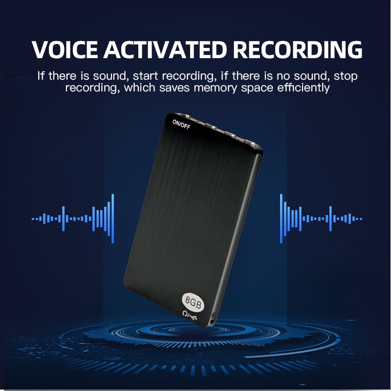 CJBZLCPCOO M2 conference learning recorder mp3ai intelligent professional high definition noise reduction voice recorder