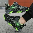 thumbnail image 6 of TJAZFJPA Toddler Boy Sneakers Light up Foreign Trade Sports Shoes Breathable Fly Woven Mesh Sports Shoes Non and Lightweight Running Shoes for Boys Girls Middle and Young Children, 6 of 9
