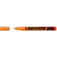 thumbnail image 1 of Molotow M127430 1.5 mm Crossover Tip Acrylic Pump Marker, Neon Orange Fluorescent 218, 1 of 1