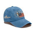 thumbnail image 2 of 4th of July Patriotic Baseball Cap, Independence Day 1776-2026 250 Years of Freedom Printed Hat for Men and Women, Red White Blue Cotton Outdoor Sport Cap, 1PC, 2 of 4