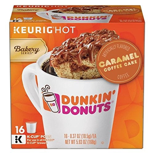 Dunkin Donuts Caramel Coffee Cake 