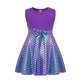 thumbnail image 3 of Disney-vestido informal de princesa para niños, ropa de verano con manga, Minnie Mouse, Blancanieves, Rapunzel, Ariel, 3 of 5