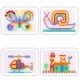 thumbnail image 4 of Juego de mesa de uñas de setas Seta De Botón De Seta Rompecabezas De Imagen Compuesta De Para Niños Magideal Juego de mesa de uñas de setas, 4 of 6