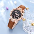 thumbnail image 1 of New  Popular Women‘s Watch Fashion Personality Simple Watch Butterfly Digital Belt Watch Set, 1 of 7