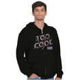 thumbnail image 5 of Too Vintage 80s Official Icee Logo Zip Up Hoodie Men's Women's Brisco Brands M, 5 of 6