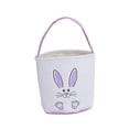 thumbnail image 3 of Bolsa de mano para niños con forma de cubo de Pascua, diseño bonito, portátil, de 9 x 9,4 pulgadas, suave para niños Púrpura, 3 of 9